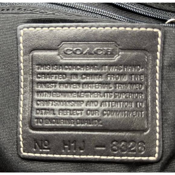 Vintage Coach 8326 Plaid Wool Demi Bag - Picture 10 of 11